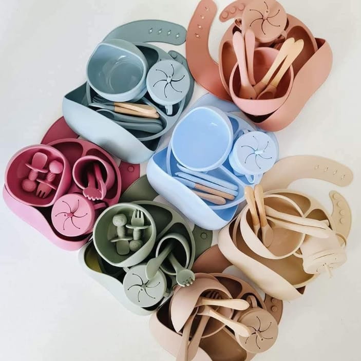 Silicon Baby Weaning Set